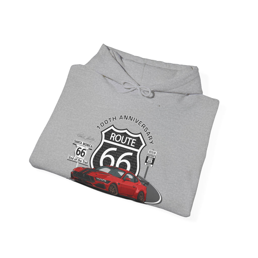 Shelby 2020 GT500 Route 66 100th Anniversary Hooded Sweatshirt – Classic Fit