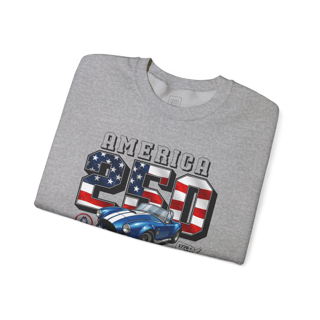 Shelby America 250 "One American Icon" Premium Cobra 427 Graphic Crewneck Sweatshirt