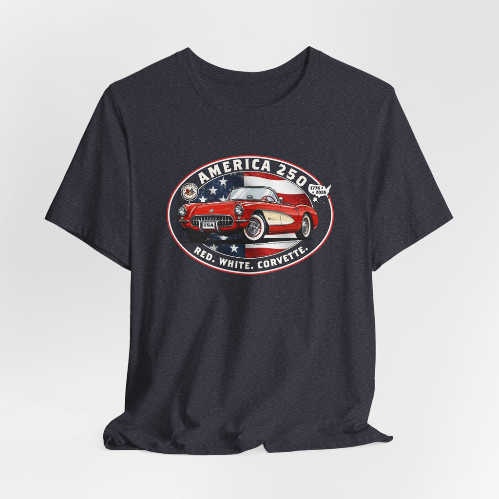 Corvette America 250 "250 Years of Freedom" Premium C1 Oval Short-Sleeve Tee