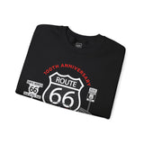 C1 Corvette Route 66 100th Anniversary Cotton Blend Sweatshirt – Legends of the Road, Perfect for the Corvette Fan