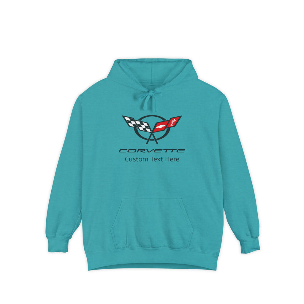 Personalized Corvette C5 Comfort Colors Premium Hooded Sweatshirt, Custom Hoodie for Car Lovers, Comfortable, Gift for Car Enthusiasts, Chevrolet Fans, A Signature Select Product