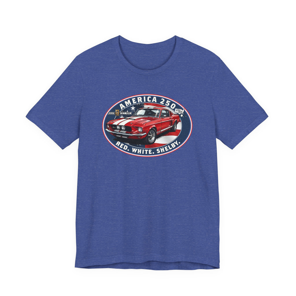 Shelby America 250 "250 Years of Freedom" Premium GT500 Oval Short-Sleeve Tee