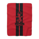 Shelby Lightweight Personalized Blanket- Red-Shelbystore.com