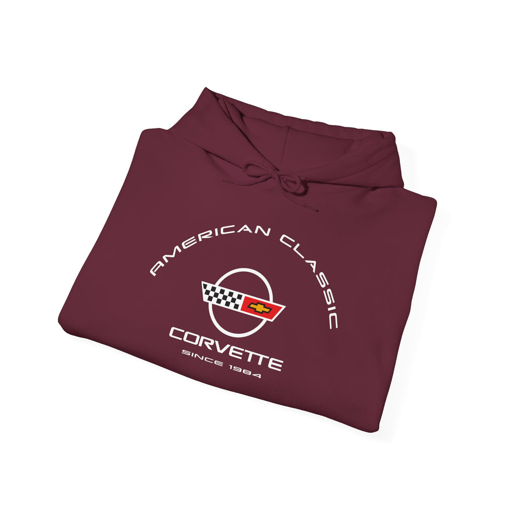 C4 Corvette Heavy Blend Kapuzenpullover, perfekt für kühle, frische Tage, DE