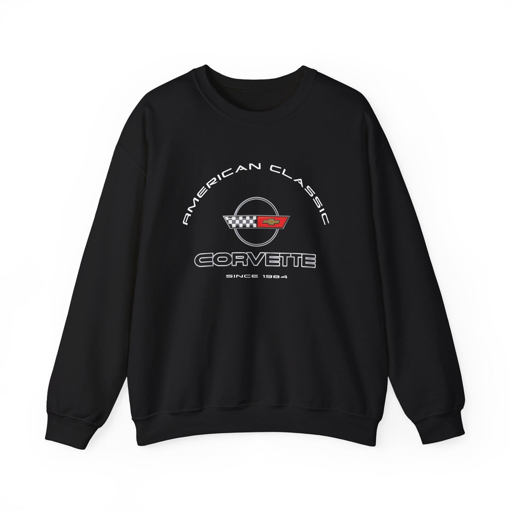 C4 Corvette Crew Neck Long Sleave Heavy Duty Sweatshirt, perfect for cool crisp days