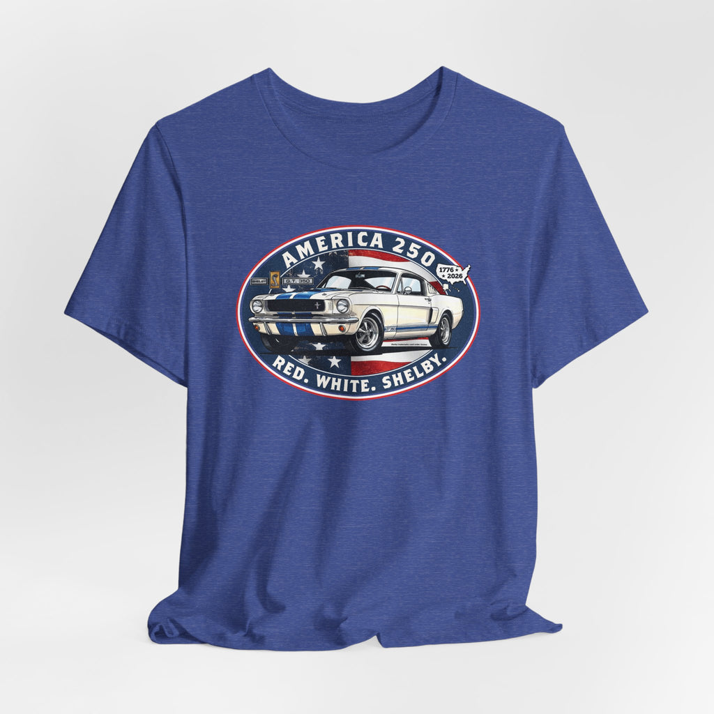 Shelby America 250 "Years of Freedom" Premium GT350 Oval Short-Sleeve Tee