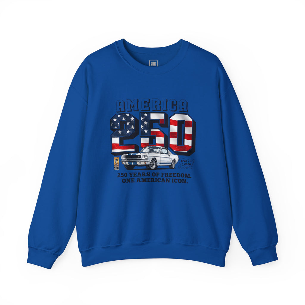 Shelby GT350 "250 Years of Freedom" America 250 Crewneck Sweatshirt