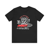 C2 Corvette Route 66 100th Anniversary Short Sleeve Tee – Legends of the Road, Perfect for the Corvette Fan
