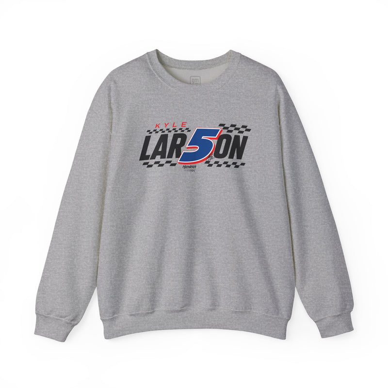 Hendrick Motorsports Kyle Larson #5 Checkered Flag Crewneck Sweatshirt