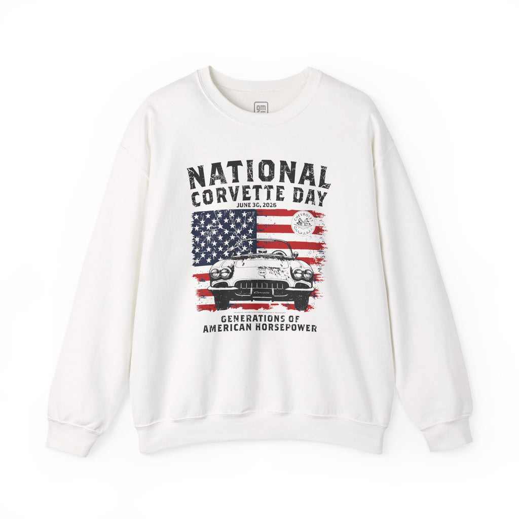 National Corvette Day 2026 Crewneck Sweatshirt – Limited Edition (Through June 30, 2026)