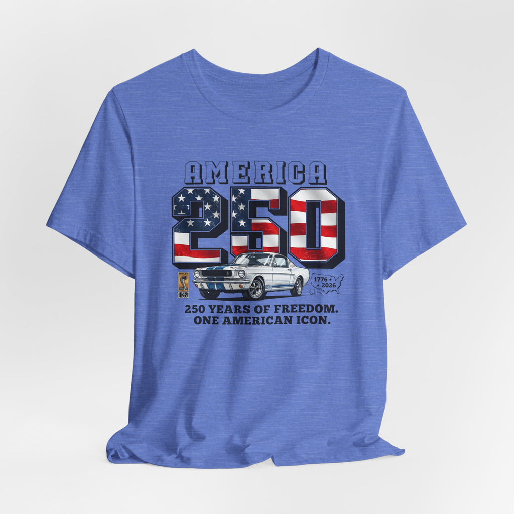Shelby America 250 "Years of Freedom" Premium GT350 Short-Sleeve Tee