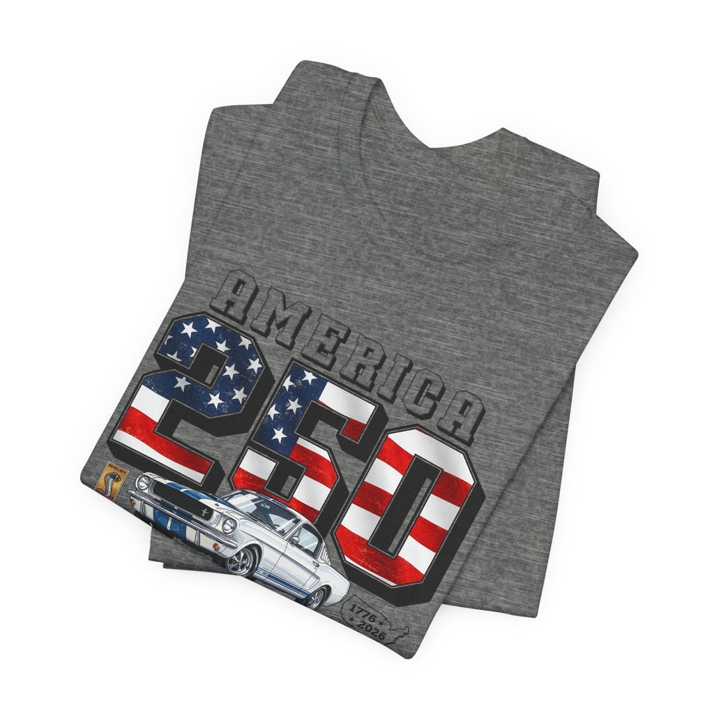 Shelby America 250 "Years of Freedom" Premium GT350 Short-Sleeve Tee