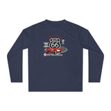 C1 Corvette Route 66 100th Anniversary Long Sleeve Performance Shirt – Legends of the Road, Perfect for the Corvette Fan