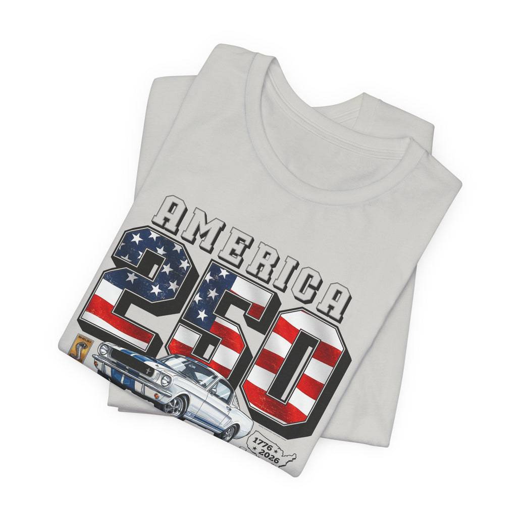 Shelby America 250 "Years of Freedom" Premium GT350 Short-Sleeve Tee