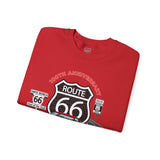 C4 Corvette Route 66 100th Anniversary Cotton Blend Sweatshirt – Legends of the Road, Perfect for the Corvette Fan