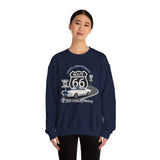 Shelby GT350 Route 66 100th Anniversary Crew Neck Sweatshirt-Legends of the Road, Shelby Fan Favorite