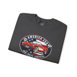 Corvette America 250 "Red. White. Corvette." Premium C1 Oval Graphic Crewneck Sweatshirt