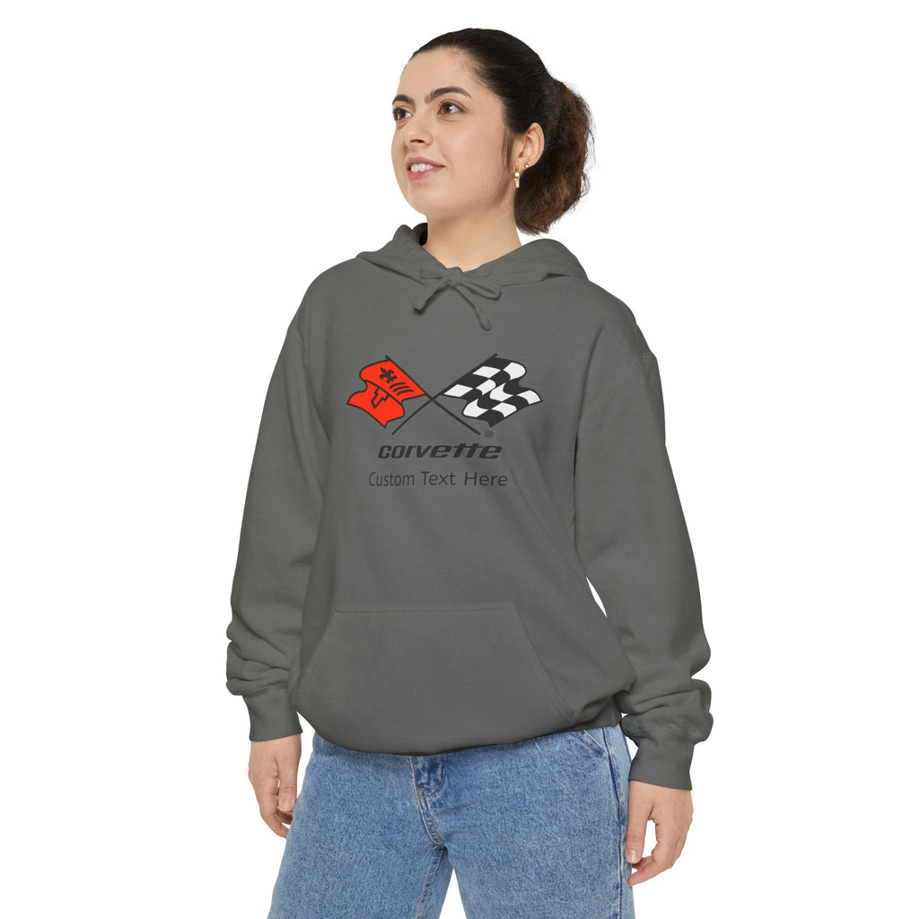 Personalized C3 Corvette Comfort Colors Premium Hooded Sweatshirt, Custom Hoodie for Car Enthusiasts, Chevy Fans, Classic Corvette Owners, Chevrolet Apparel, A Signature Select Product