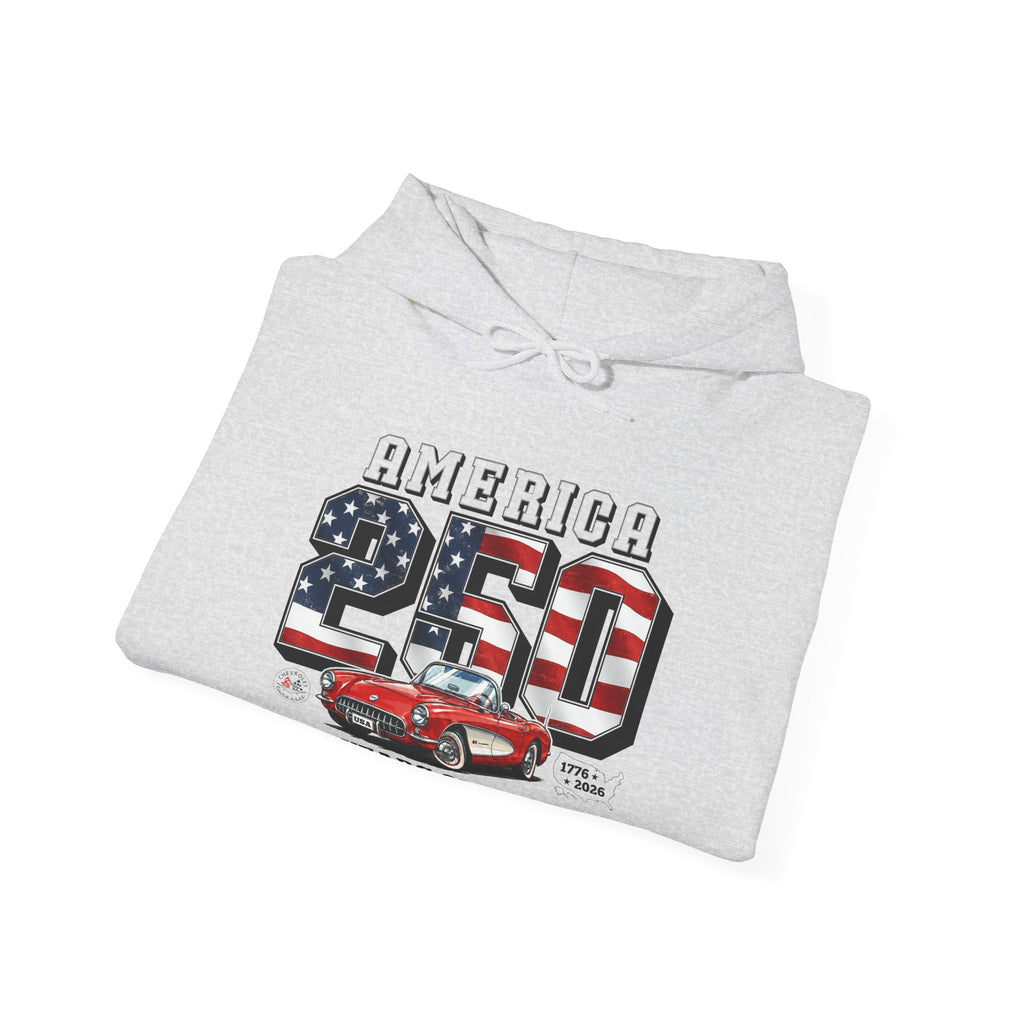 Corvette America 250 "250 Years of Freedom" Premium C1 Graphic Pullover Hoodie