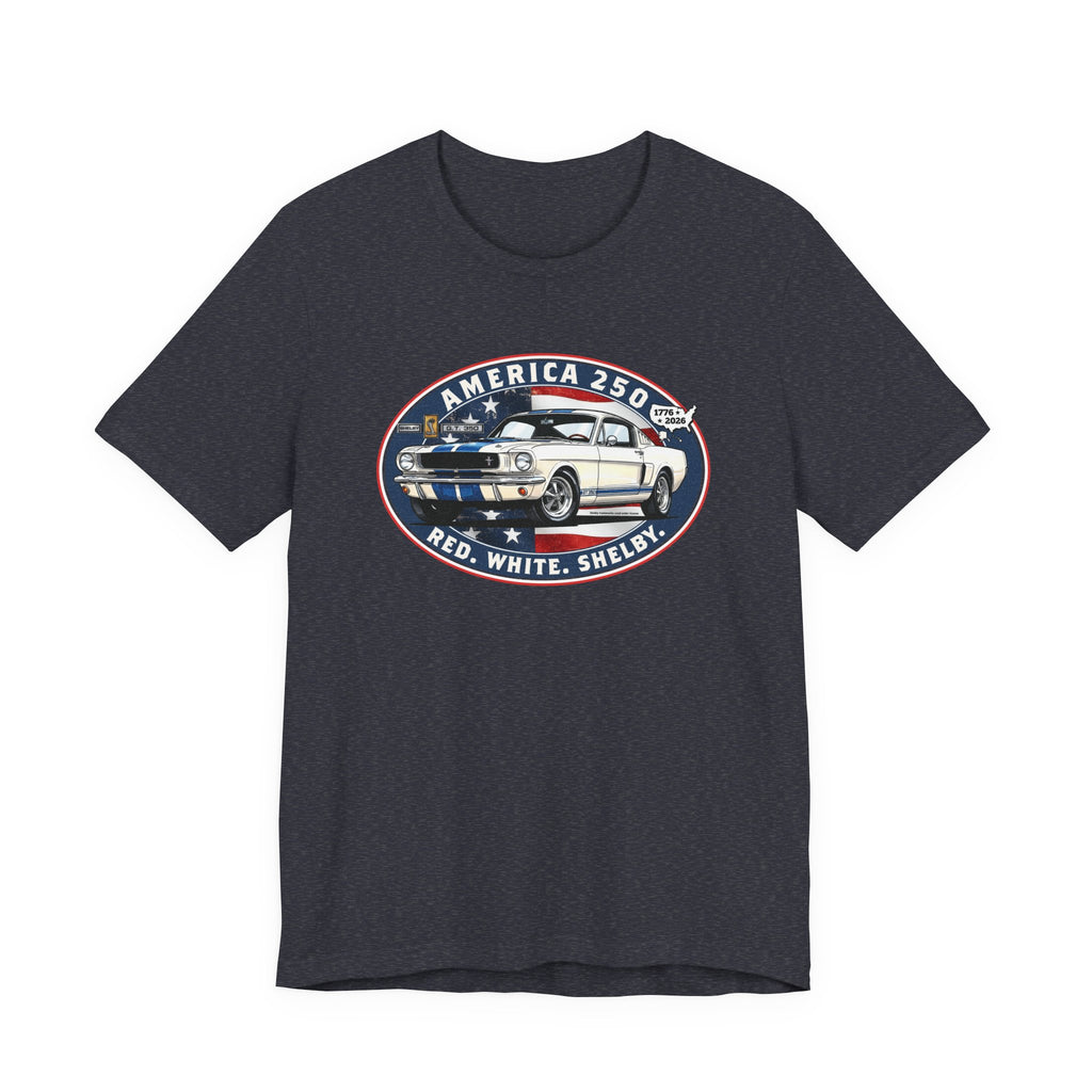 Shelby America 250 "Years of Freedom" Premium GT350 Oval Short-Sleeve Tee