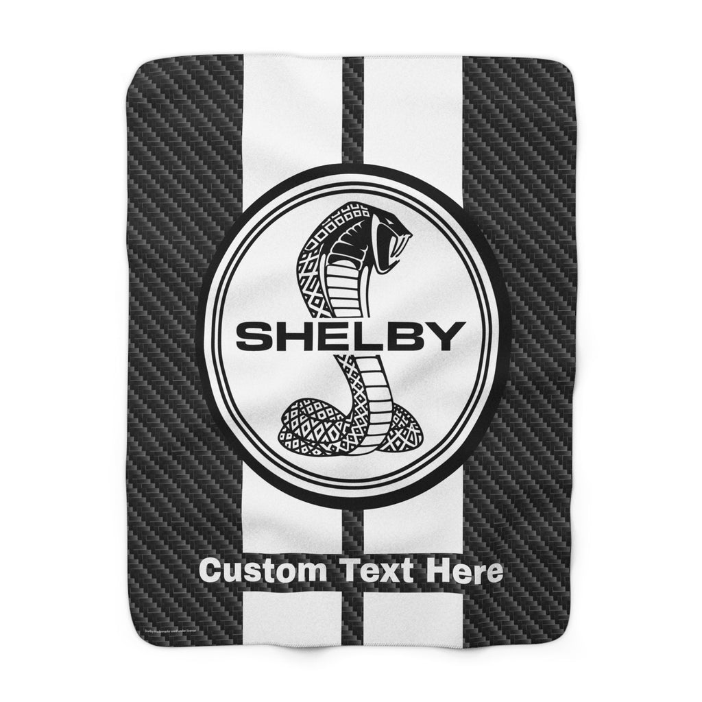 Shelby Tiff Circle Lightweight Personalized Blanket-Carbon Fiber