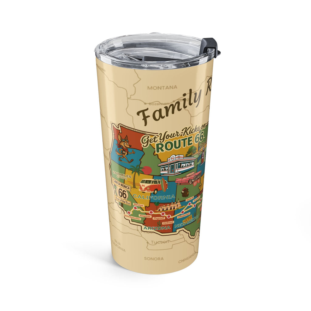 Route 66  Personalized USA Map 20oz Travel Tumbler