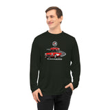 C1 Corvette Emblem & Track Performance Long Sleeve Shirt – Legends of the Road, Perfect for the Corvette Fan