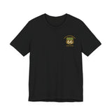 Legends of Route 66 100th Anniversary Landmark Collage Design Cotton Front and Back Printed Short Sleeve Tee