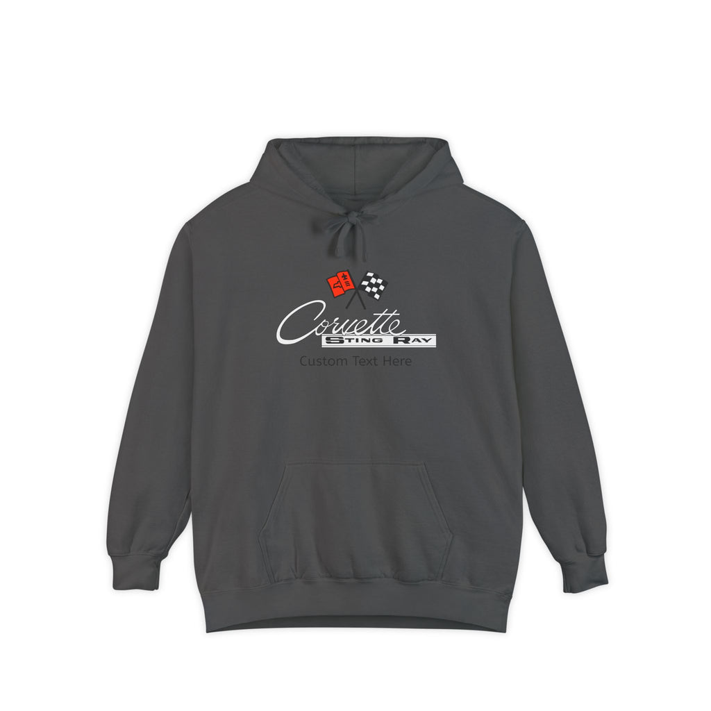 Personalized C2 Corvette Comfort Colors Hooded Sweatshirt, Custom Gift for Chevy Car Enthusiasts, Soft and Comfortable Premium Hoodie for Everyday Wear, A Signature Select Product