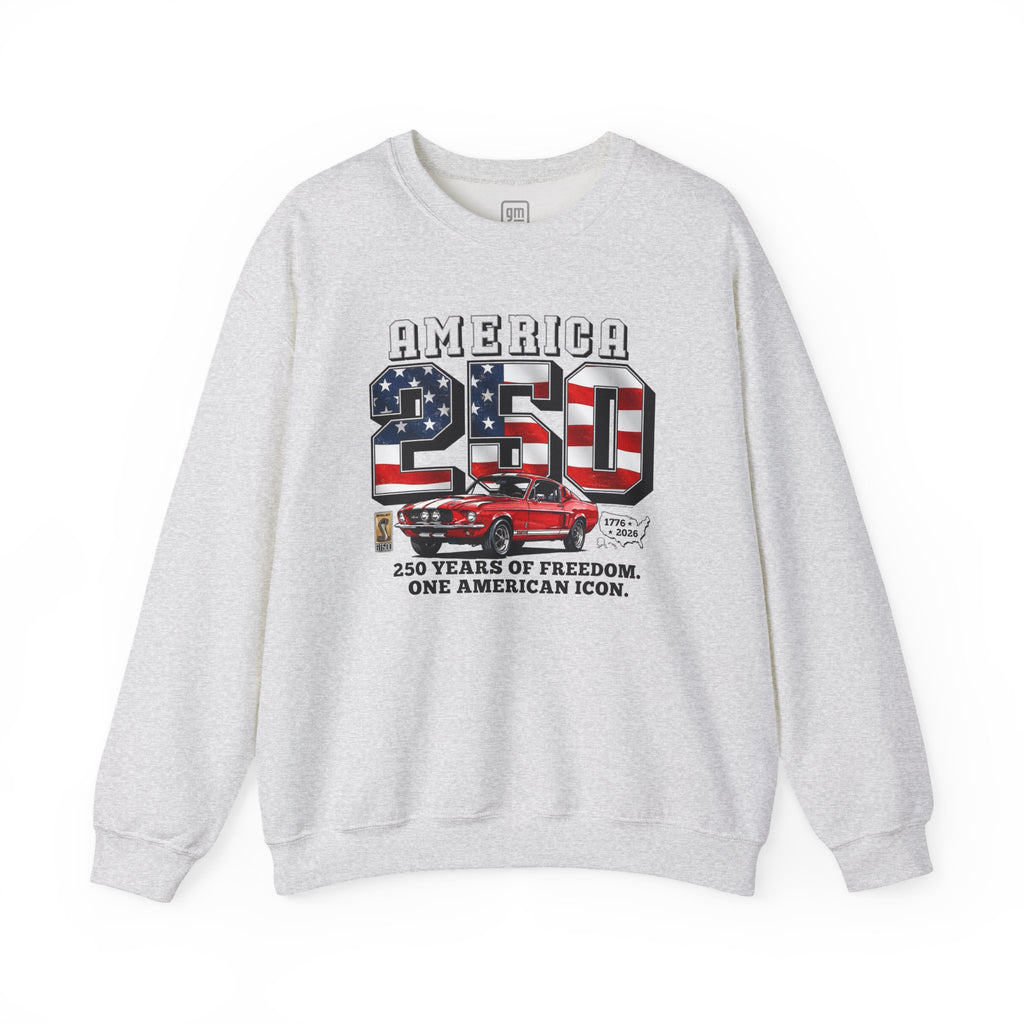 Shelby America 250 "One American Icon" Premium 1967 GT500 Graphic Crewneck Sweatshirt