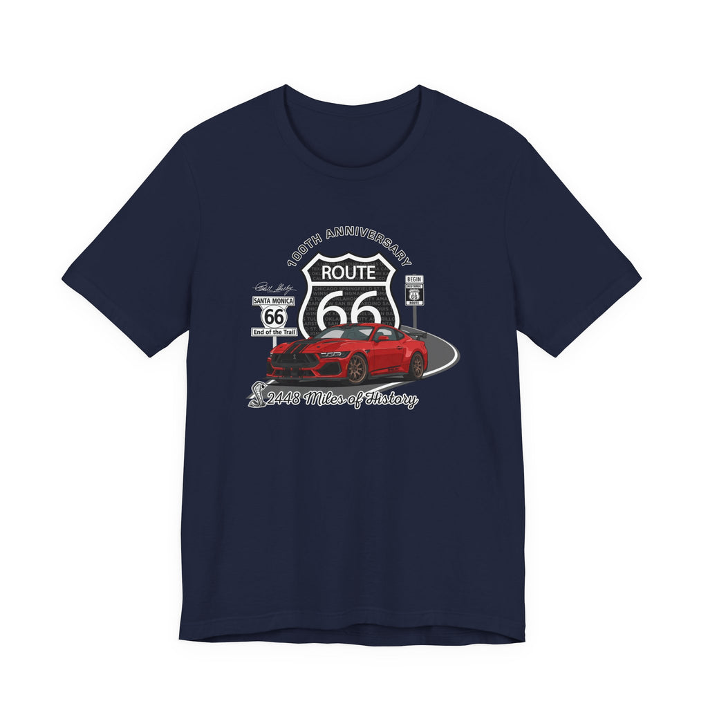 Shelby GT500 Route 66 100th Anniversary “2448 Miles of History” T-Shirt
