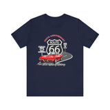 C2 Corvette Route 66 100th Anniversary Short Sleeve Tee – Legends of the Road, Perfect for the Corvette Fan