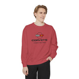 Personalized C4 Corvette Comfort Colors Unisex Garment-Dyed Premium Sweatshirt, Cotton Blend, Relaxed Fit, Chevrolet Enthusiasts, Official Licensed Apparel, Perfect Gift for Him or Her, A Signature Select Product