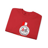C1 Corvette Vertical Stripe Emblem Cotton Blend Sweatshirt – Legends of the Road, Perfect for the Corvette Fan