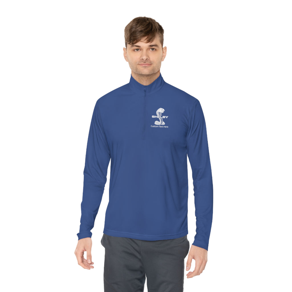 Carroll Shelby Personalized Super Snake Quarter Zip Pullover