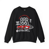 C1 Corvette Route 66 100th Anniversary Cotton Blend Sweatshirt – Legends of the Road, Perfect for the Corvette Fan