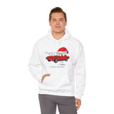 C2 Corvette Personalized Santa Hat Cotton Blend Hooded Sweatshirt