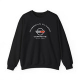 C4 Corvette Crew Neck Long Sleave Heavy Duty Sweatshirt, perfect for cool crisp days, DE