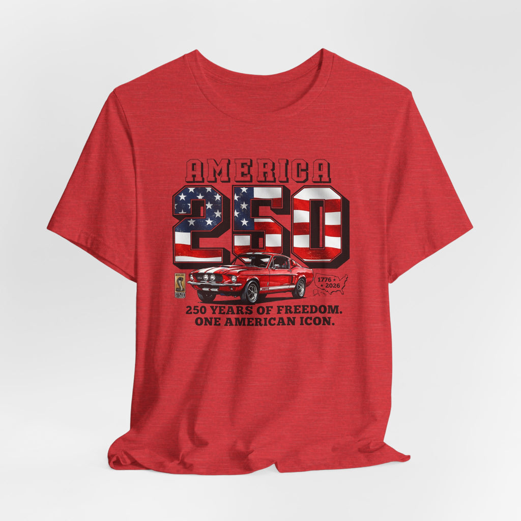 Shelby America 250 "250 Years of Freedom" Premium GT500 Short-Sleeve Tee