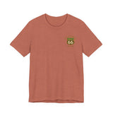 Legends of Route 66 100th Anniversary Landmark Collage Design Cotton Front and Back Printed Short Sleeve Tee
