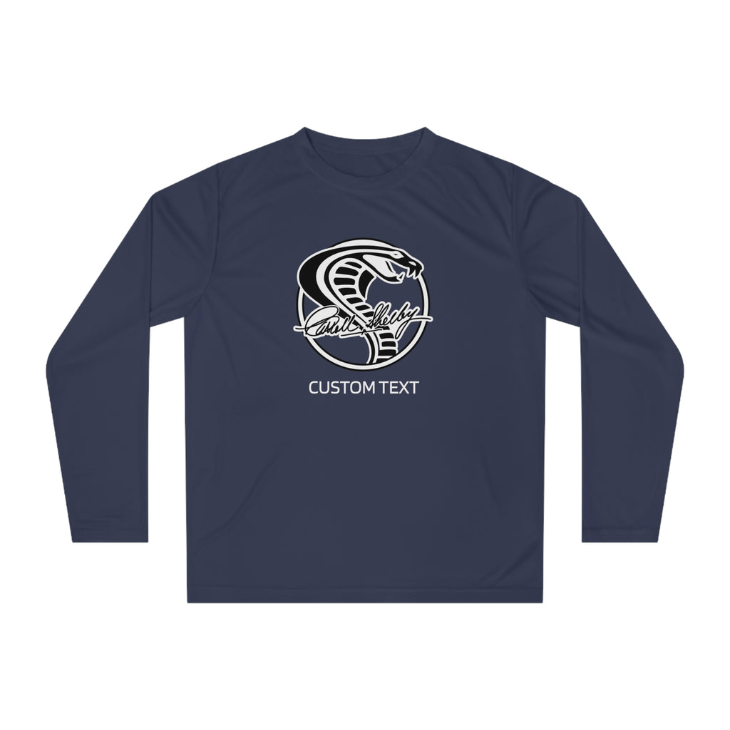 Team Shelby Cobra Circle Logo SS Personalized Performance UPF 40+ UV Protection Long Sleeve Shirt