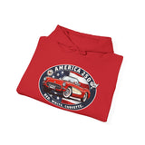 Corvette C1 "Red. White. Corvette." America 250 Oval Pullover Hoodie