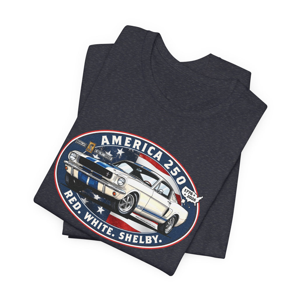 Shelby America 250 "Years of Freedom" Premium GT350 Oval Short-Sleeve Tee