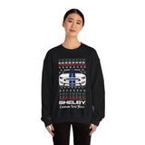 Carroll Shelby Personalized Ugly Christmas  Crewneck Sweatshirt