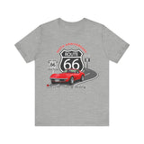 C3 Corvette Route 66 100th Anniversary Short Sleeve Tee – Legends of the Road, Perfect for the Corvette Fan