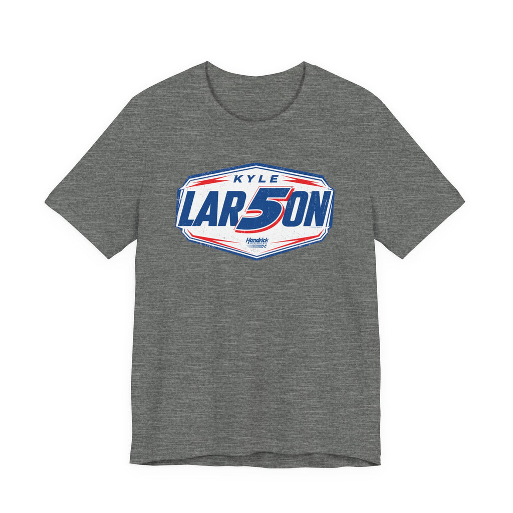 Hendrick Motorsports Kyle Larson #5 Shield Badge T-Shirt