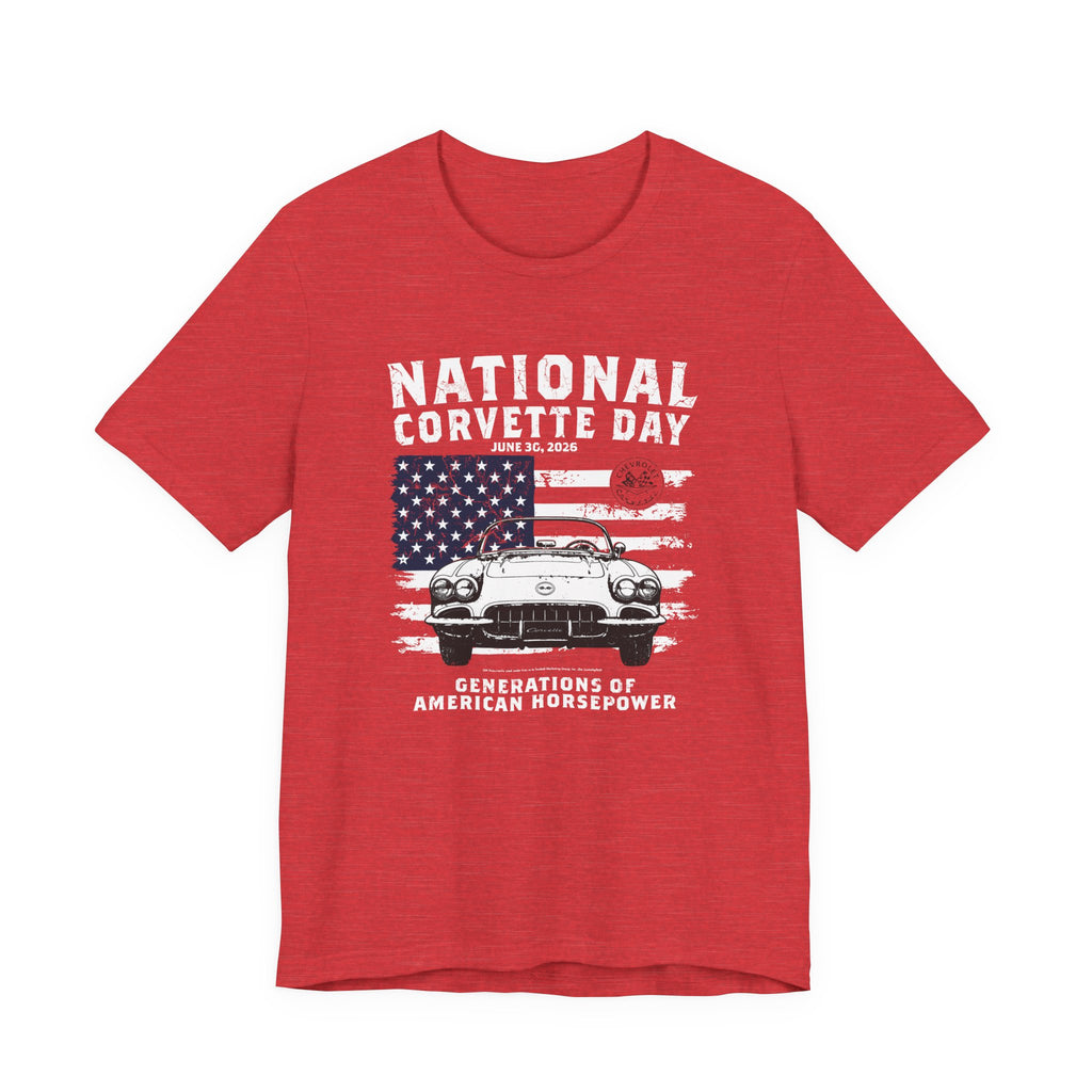 National Corvette Day 2026 T-Shirt – Limited Edition (Through June 30, 2026)