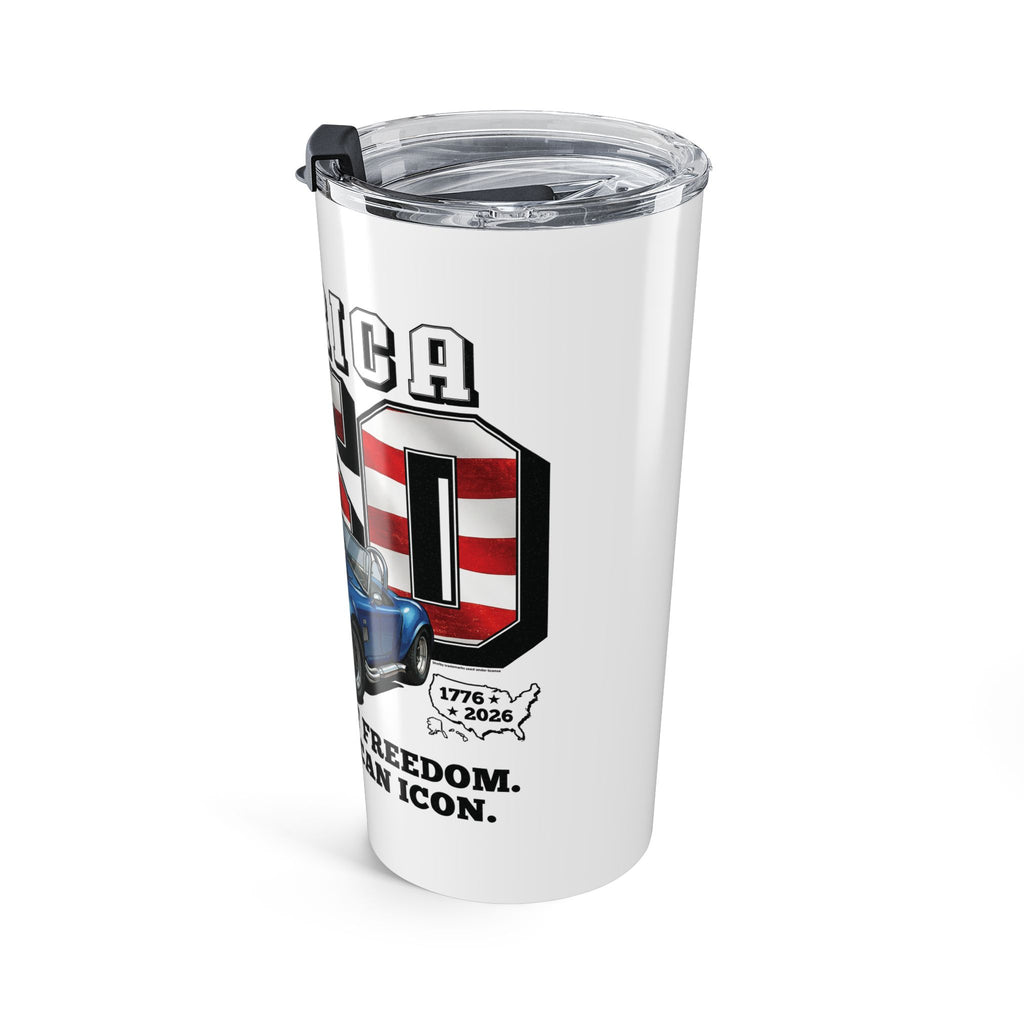 Shelby Blue Cobra 427 "One American Icon" America 250 Tumbler 20oz
