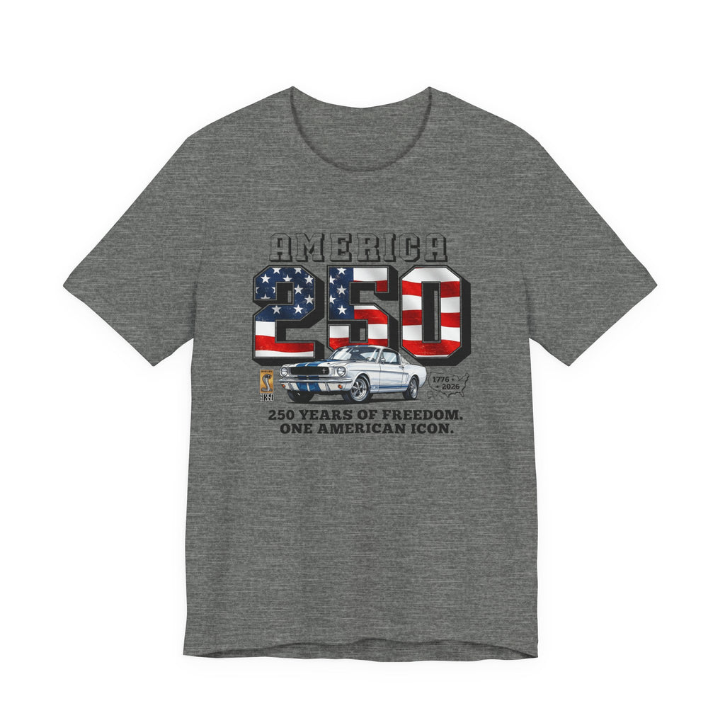 Shelby America 250 "Years of Freedom" Premium GT350 Short-Sleeve Tee