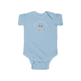 C2 Corvette Baby Short Sleeve Snap Bottom One Piece Fine Jersey Bodysuit, Perfect for the Youngest Fan